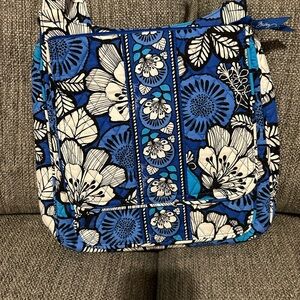 Vera Bradley large blue crossbody